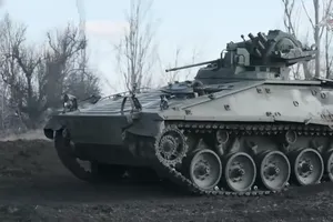 VIDEO: Nga thử nghiệm xe chiến đấu Đức bị Ukraine bỏ lại chiến trường