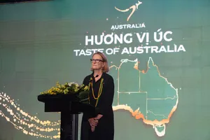 Ảnh: Khai mạc lễ hội Hương vị Úc với đông đảo thực khách 