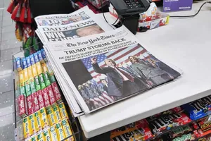 Ông Trump kiện báo New York Times tội vu khống và bôi nhọ, đòi bồi thường 15 tỉ USD