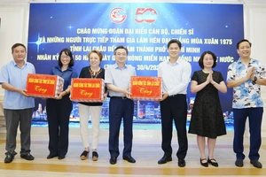 Cựu chiến binh các tỉnh về thăm lại chiến trường xưa tại TP.HCM