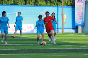 Sôi động giải bóng đá sinh viên tại Trường Đại học Giao thông Vận tải TP.HCM