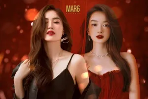 Lan Ngọc kết hợp với Kaity Nguyễn trong 'Tứ đại mỹ nhân'