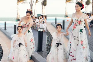 Ái nữ của bà Phạm Kim Dung lần đầu diễn thời trang