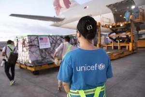 Lô 2 triệu liều vaccine Mỹ tặng đã về đến Việt Nam. Ảnh: UNICEF