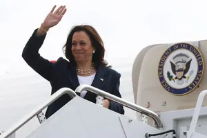 Phó Tổng thống Mỹ Kamala Harris.Ảnh: ALEX WONG / GETTY IMAGES