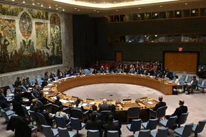 Hội đồng Bảo an LHQ. Ảnh: AFP