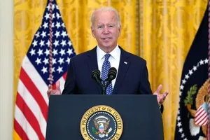 Tổng thống Mỹ Joe Biden. Ảnh: AP