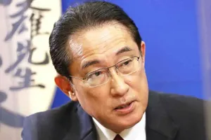 Cựu Ngoại trưởng Nhật Fumio Kishida. Ảnh: UICHIRO KASAI