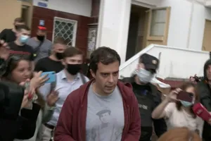 Ông Roman Dobrokhotov - tổng biên tập tờ The Insider. Ảnh: REUTERS