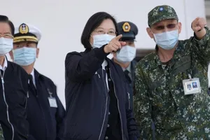 Nhà lãnh đạo Đài Loan Thái Anh Văn. Ảnh: AFP