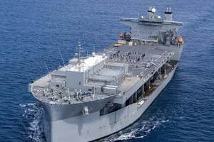 Tàu USS Miguel Keith của Mỹ. Ảnh: PETTY OFFICER 2ND CLASS HECTOR CARRERA