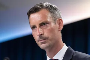 Người phát ngôn Bộ Ngoại giao Mỹ Ned Price. Ảnh: AP