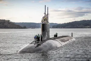 Hải quân Mỹ sa thải 2 sĩ quan cấp cao vì vụ tai nạn tàu ngầm ở Biển Đông. Ảnh: AP