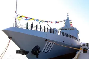 Tàu khu trục Nanchang của hải quân Trung Quốc. Ảnh: SCMP