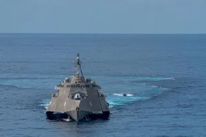 Tàu chiến ven biển USS Jackson (LCS-6). Ảnh: HẢI QUÂN MỸ