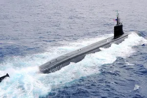 Tàu ngầm Mỹ USS Connecticut. Ảnh: THE DRIVE