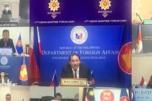 Diễn đàn Biển Asean lần thứ 11. Ảnh: INQUIRER