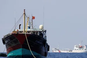 Nghị sĩ Mỹ giới thiệu dự luật đối phó dân quân biển Trung Quốc ở Biển Đông. Ảnh: EASTASIAFORUM