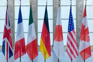 G7 chuẩn bị họp bàn phản ứng với Nga giữa khủng hoảng Ukraine. Ảnh: UKRINFORM