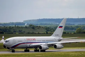 Máy bay Il-96 của Nga. Ảnh: GETTY IMAGES