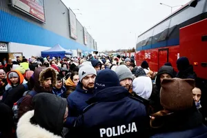 LHQ: Ukraine là cuộc khủng hoảng 'tị nạn diễn biến nhanh nhất' sau Thế chiến II. Ảnh: FT