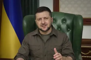 Tổng thống Ukraine – ông Volodymyr Zelensky. Ảnh: UKRINFORM 