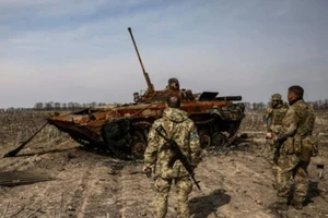 Ukraine tuyên bố giành lại quyền kiểm soát 'toàn bộ khu vực Kiev'. Ảnh: AFP