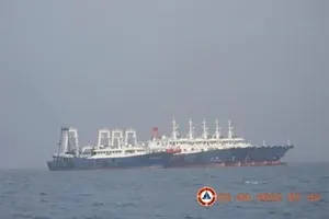 Philippines gửi công hàm phản đối hơn 100 tàu Trung Quốc tại đá Ba Đầu. Ảnh: BỘ NGOẠI GIAO PHILIPPINES