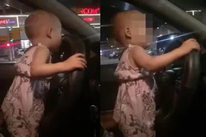Để trẻ nhỏ cầm vô lăng lái xe, bị xử phạt thế nào?