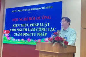 Sở Tư pháp TP.HCM tổ chức bồi dưỡng kiến thức trong lĩnh vực giám định tư pháp