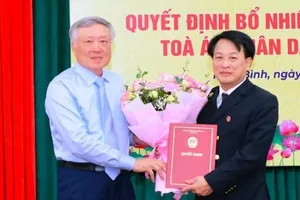 Bí thư Huyện uỷ ở Ninh Bình được bổ nhiệm làm Chánh án TAND tỉnh này