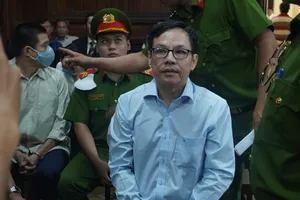 Hình ảnh cựu chủ tịch Saigon Co.op Diệp Dũng trong vụ án thứ hai