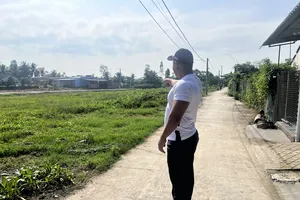 Hiến đất mở đường rồi trần ai đi làm lại sổ hồng