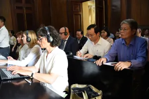 Thẩm phán, luật sư nước Đức tham gia phiên toà giả định tại TP.HCM