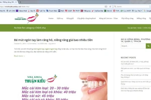 Coi chừng 'không còn răng nhai cơm' vì phòng nha lụi