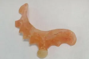 Uống nước nuốt luôn... răng giả