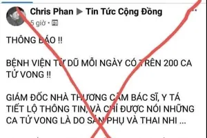 BV Từ Dũ bác thông tin mỗi ngày có trên 200 ca tử vong