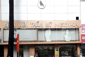 Bệnh viện Thẩm mỹ Medika bị phạt 25 triệu đồng