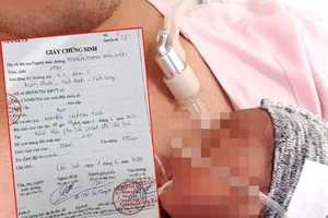 Xét nghiệm ADN bé trai sống lại sau khi nhờ người lo an táng