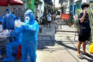 Hóc Môn phong tỏa 1 hẻm ở xã Trung Chánh do có ca COVID-19
