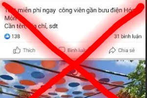 TP.HCM: Không có việc test nhanh SARS-CoV-2 miễn phí ở Hóc Môn