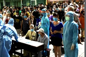 Phải nghiêm ngặt chống lây nhiễm khi lấy mẫu xét nghiệm hàng loạt