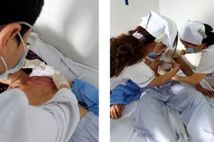  Bệnh viện huyện Bình Chánh ghép da thành công cho cụ già bị bỏng lửa