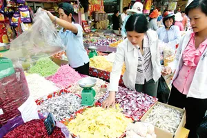 Mứt tết: chọn xấu màu không lo xấu bụng