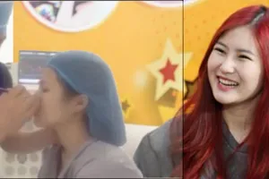 Hương Tràm khóc lóc không ngừng khi bị lộ clip “dao kéo“