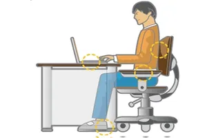 Lời khuyên tốt cho sức khỏe khi sử dụng máy tính 