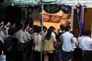 Hai chị em bị sét đánh chết ngoài ruộng lúa