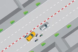 Giờ cao điểm: Cảnh giác xe 2 bánh