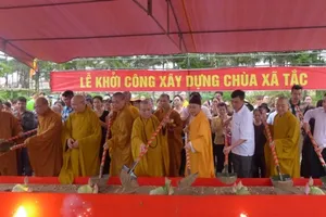 Quảng Ninh: Khởi công xây dựng chùa Xã Tắc