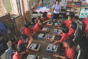 Dẹp máy tính bảng, xây lớp học thông minh